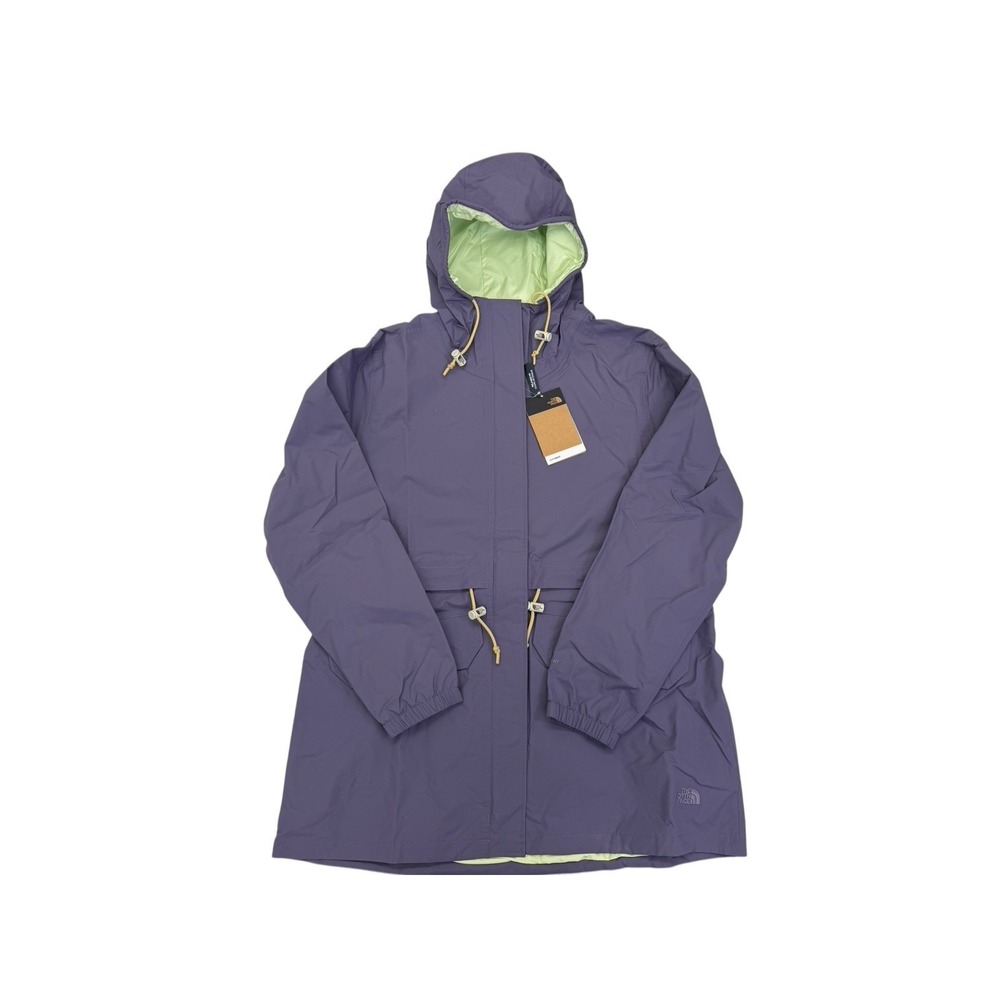 The North Face‎ Rain Jacket Lunar Slate NF0A7URWNI4 Women's Size XL